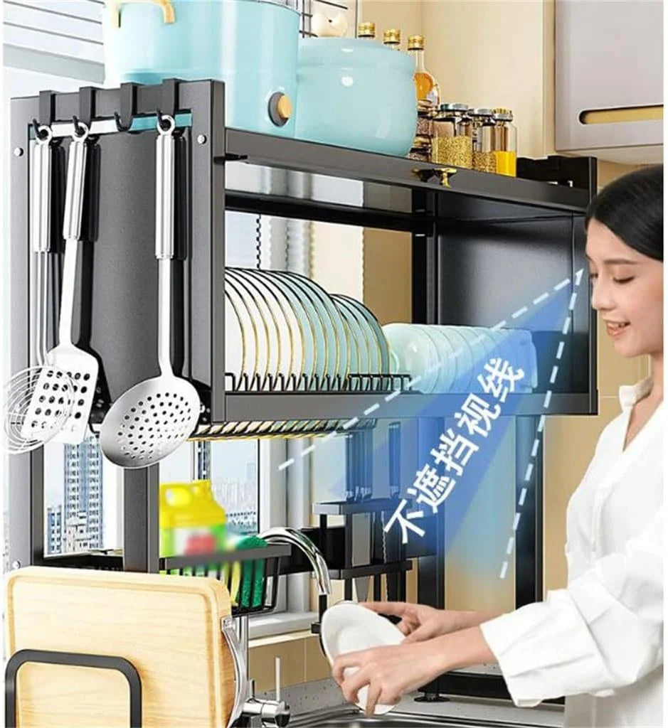 Kitchen Sink Shelf with Cabinet Door | رف حوض المطبخ مع باب خزانة