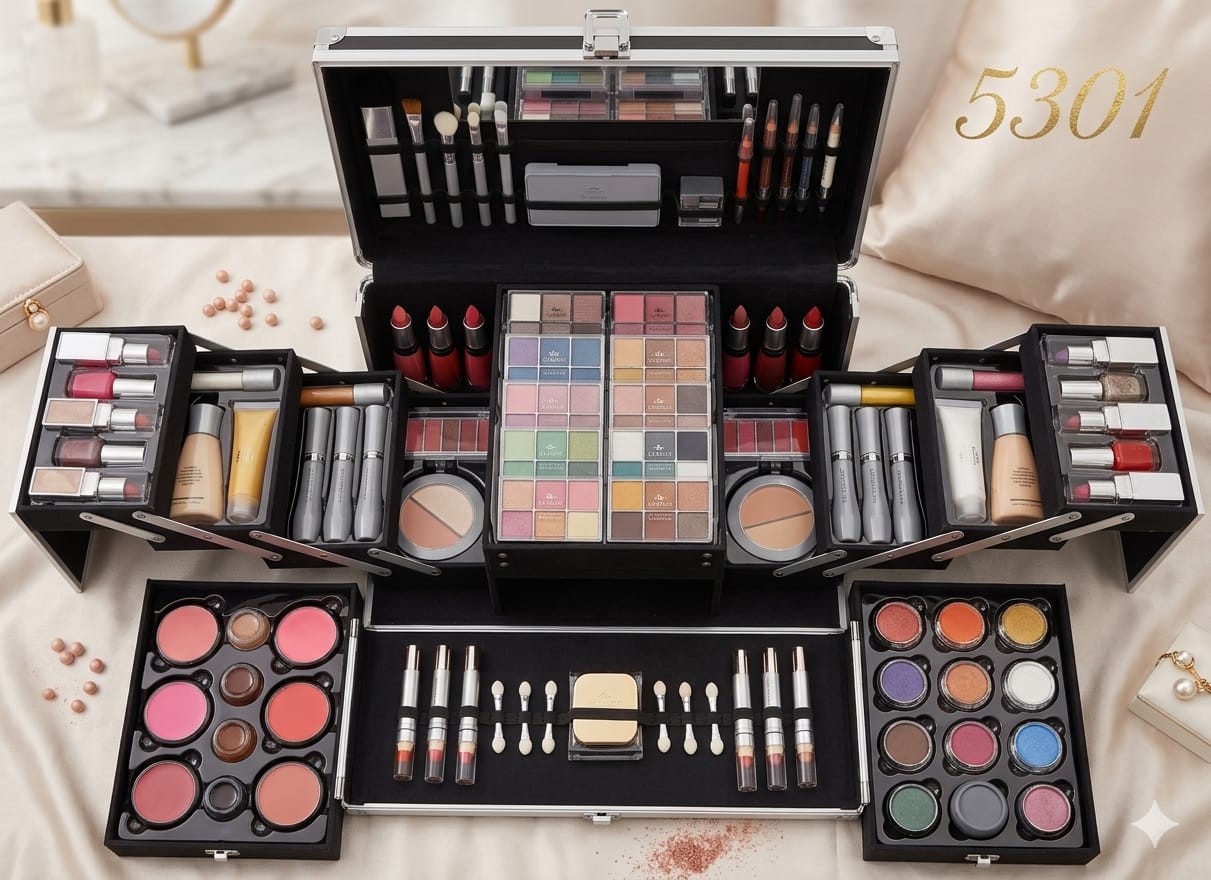 LuxeArtisan Professional Makeup Vanity Trunk 530