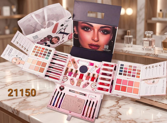 Miss Young 21150 Complete Fold-Out Makeup Palette & Beauty Gift Set