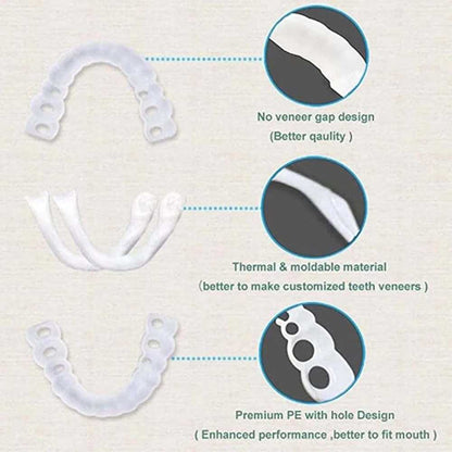 Snap in Teeth for Men and Women | الأسنان التركيب الفوري للرجال والنساء